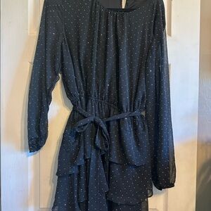 Simply‎ Vera Vera Wang Black Mini Dress